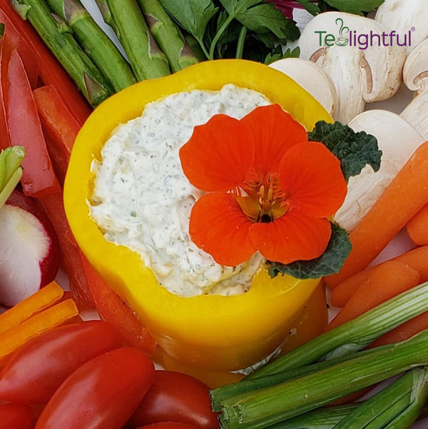 Garden Party Veggie Dip! - Tealightful