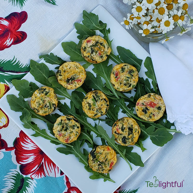 Garden Veggie Quiche Cups