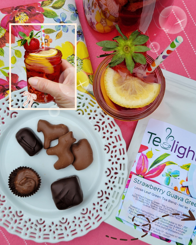 Pop-Up - Wellness & Whimsy - A guided chocolate tasting with whimsical tea mocktails.