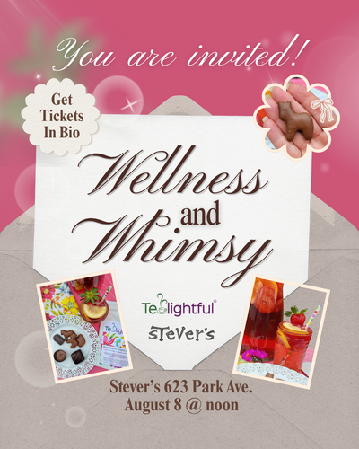 Pop-Up - Wellness & Whimsy - A guided chocolate tasting with whimsical tea mocktails.